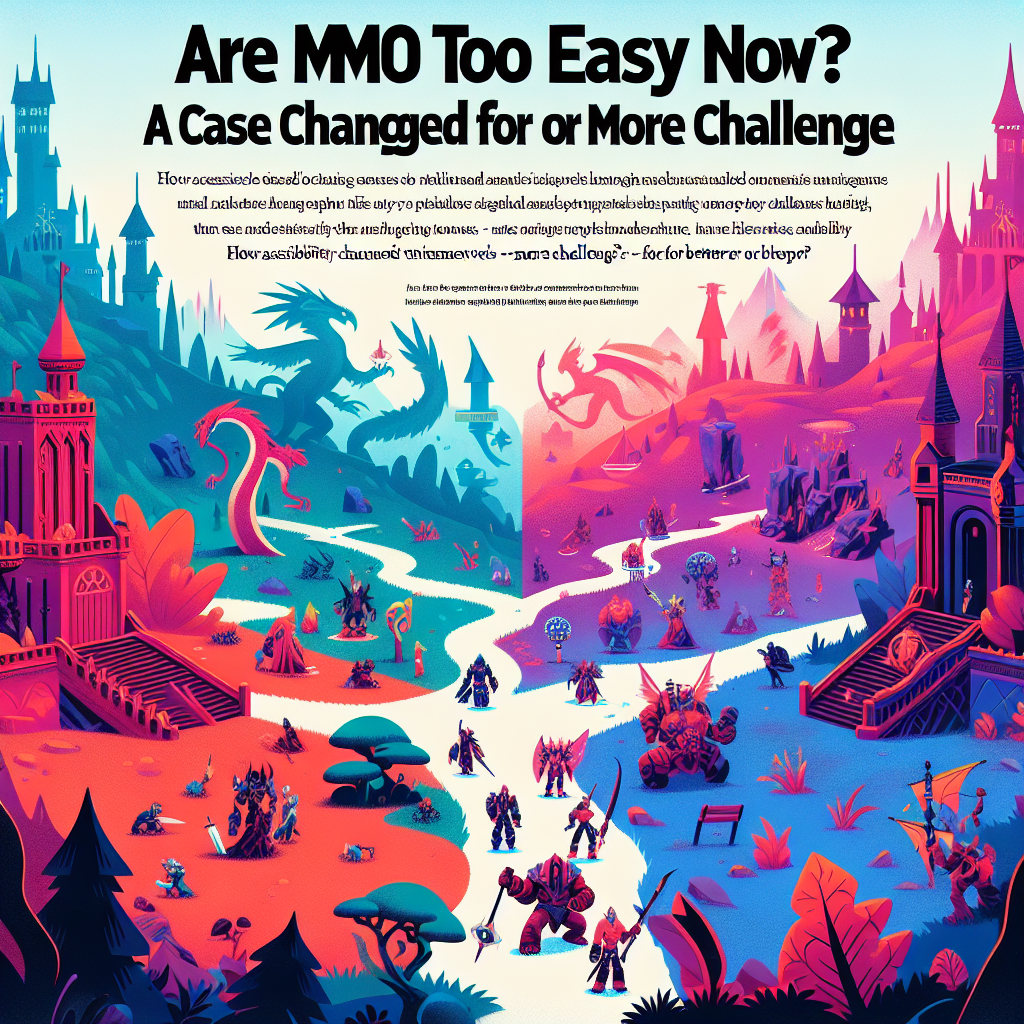 Are MMOs Too Easy Now? A Case for More Challenge