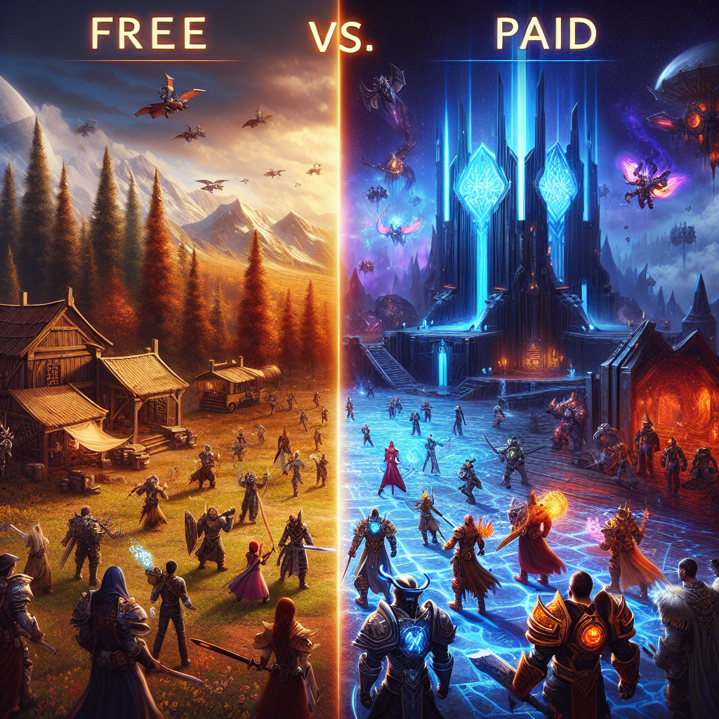 Free vs Paid MMOs