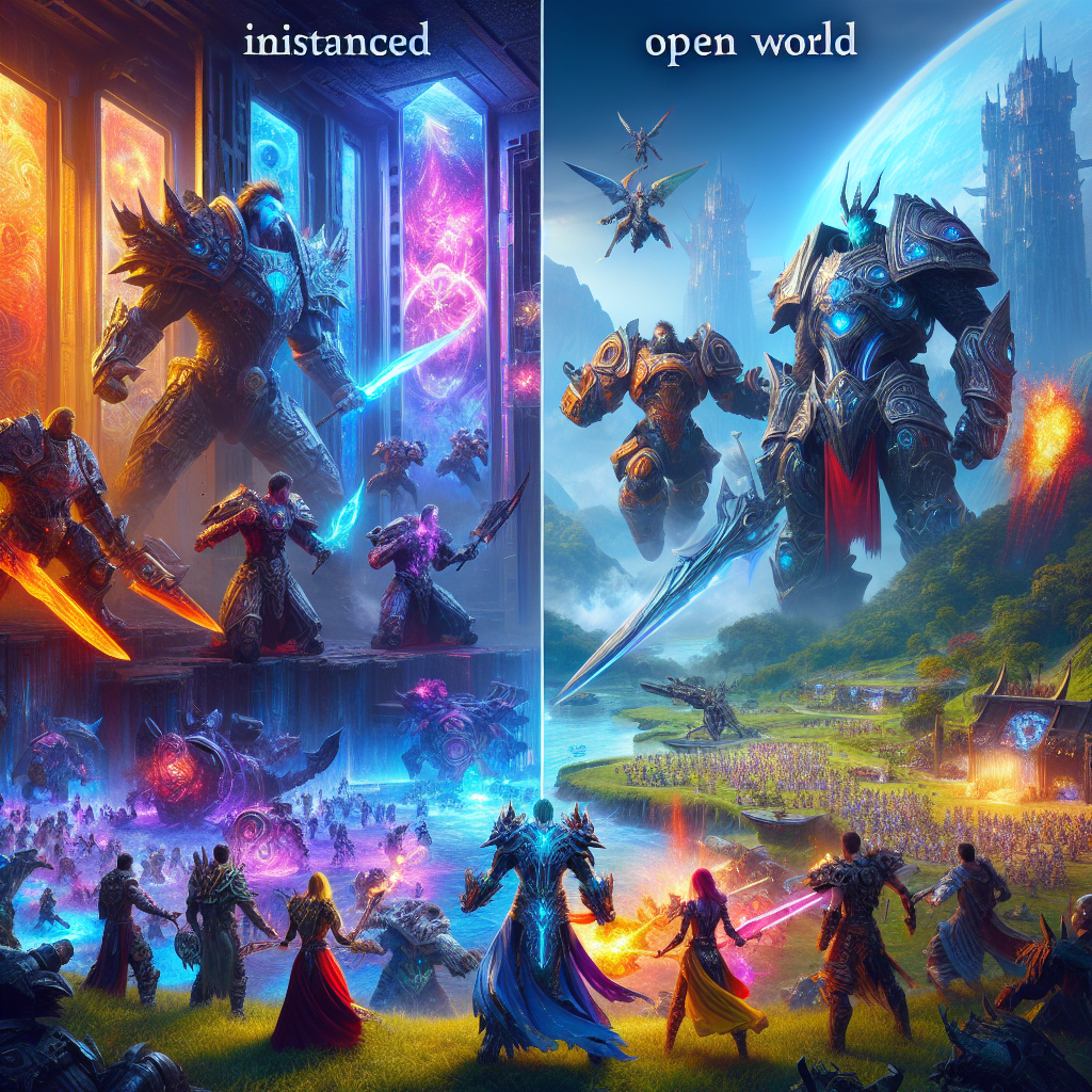 Instanced vs Open World Content