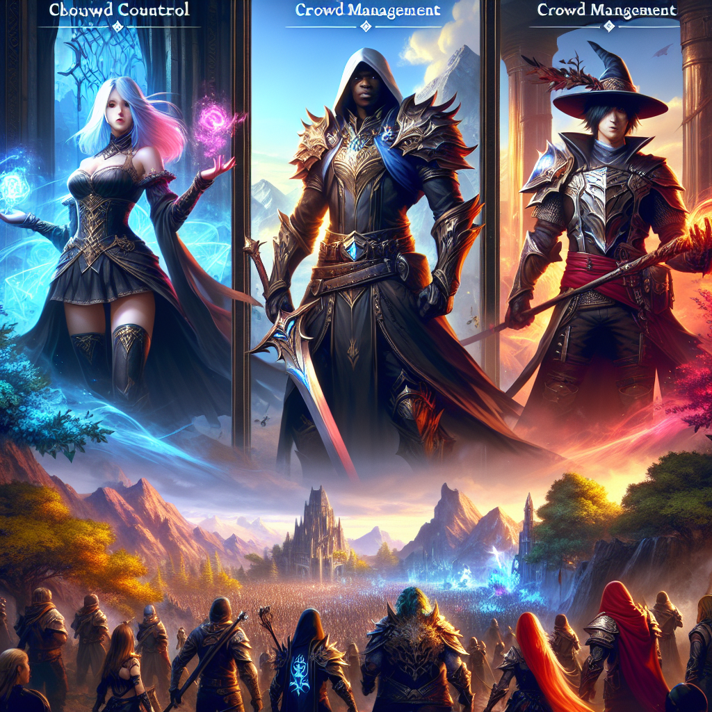 Unleashing the Power of Crowd Control: Mastering the Art of Debuffs and Crowd Management in MMOs