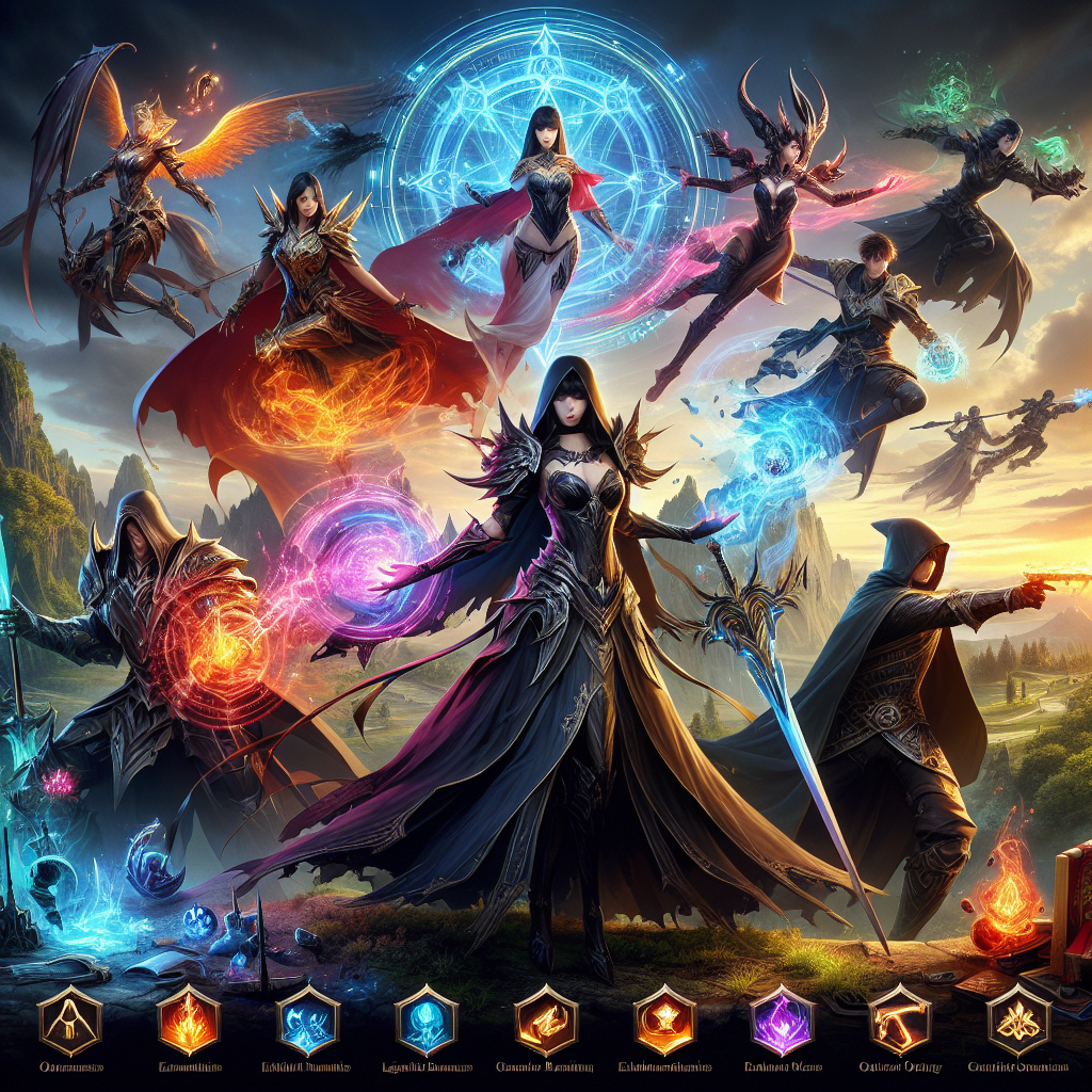 Unveiling the Top-Tier: An In-Depth Comparison of MMO Character Classes Across Popular Games